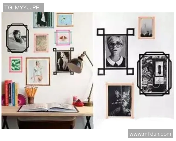 创意DIY相框贴纸足球明星装饰让你的房间充满运动气息